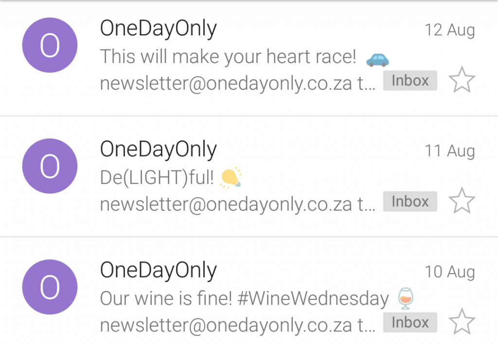 OneDayOnly examples-mobile