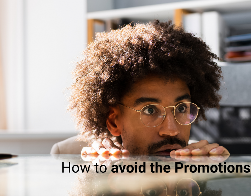 TouchBasePro Avoid Promotions Tab